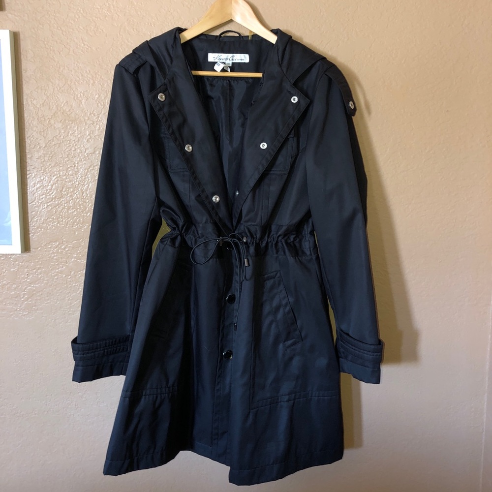 Brand new Kenneth Cole coat with hood!